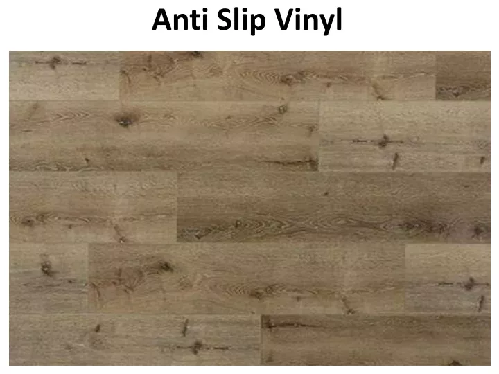 anti slip vinyl