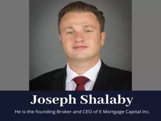 Joseph Shalaby : Home Loan Services