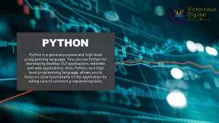 Python Classes In Pune - Victorrious Digiital