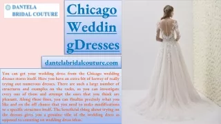 Chicago Wedding Dresses