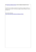 Get Top Business Intelligence Solutions - Business Intelligence development services - slide 1