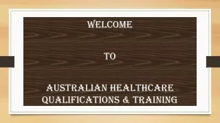 Aged Care Training Melbourne