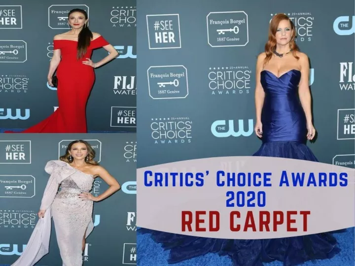 critics choice awards red carpet