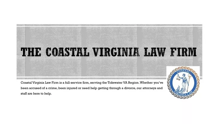 the coastal virginia law firm