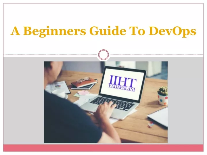 a beginners guide to devops