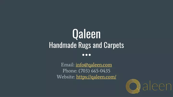 qaleen handmade rugs and carpets