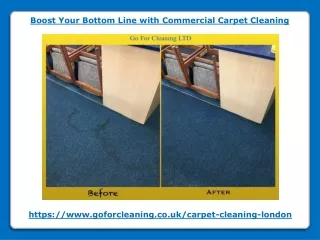 Boost Your Bottom Line with Commercial Carpet Cleaning