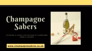 Buy Champagne Sabre | A Unique Champagne Uncorking Tool