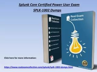 2020 Latest Splunk SPLK-1002 Exam Questions