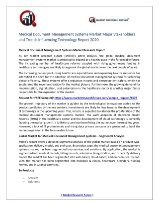 medical document management systems market