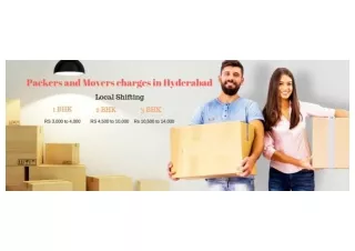 Packers and movers cost in Hyderabad