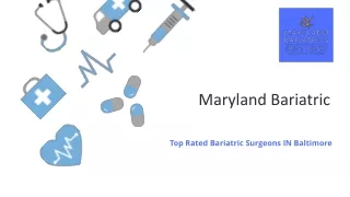 Top Rated Bariatric Surgeons Baltimore