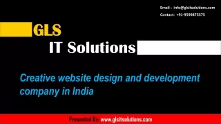 Digital marketing and web design and design services in India