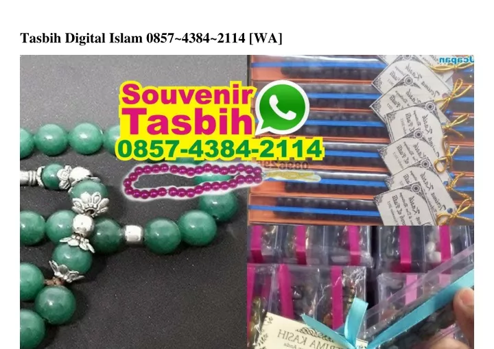 tasbih digital islam 0857 4384 2114 wa
