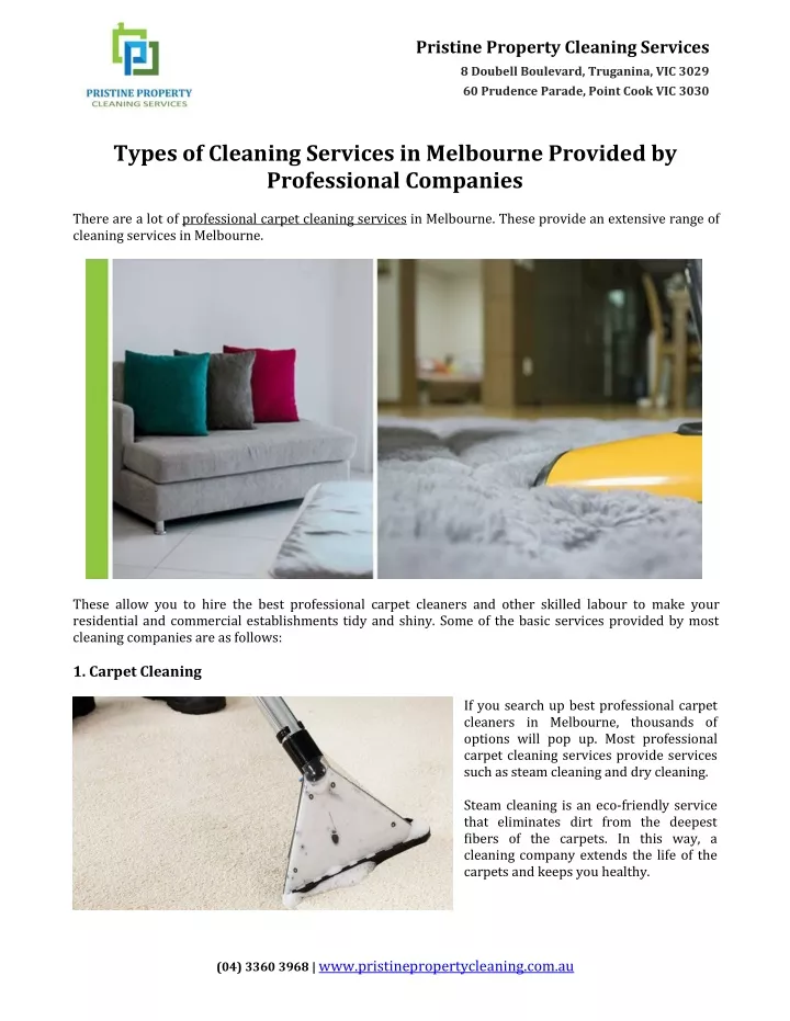 pristine property cleaning services 8 doubell