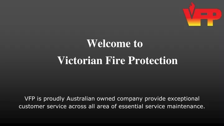 welcome to victorian fire protection