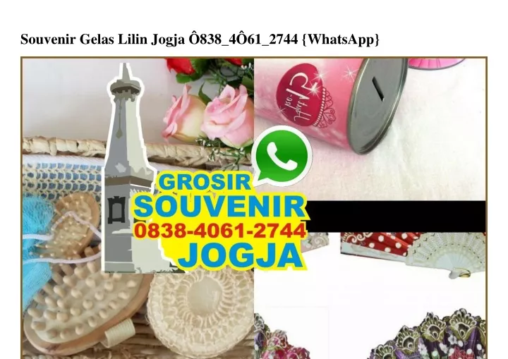 souvenir gelas lilin jogja 838 4 61 2744 whatsapp