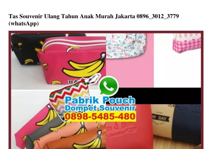 tas souvenir ulang tahun anak murah jakarta 0896