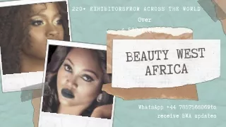 Cosmetic Show in Nigeria