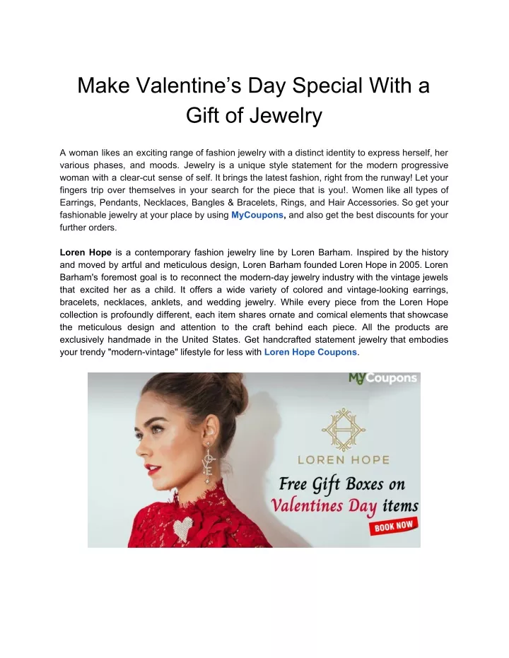 make valentine s day special with a gift