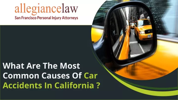 what are the most common causes of car accidents