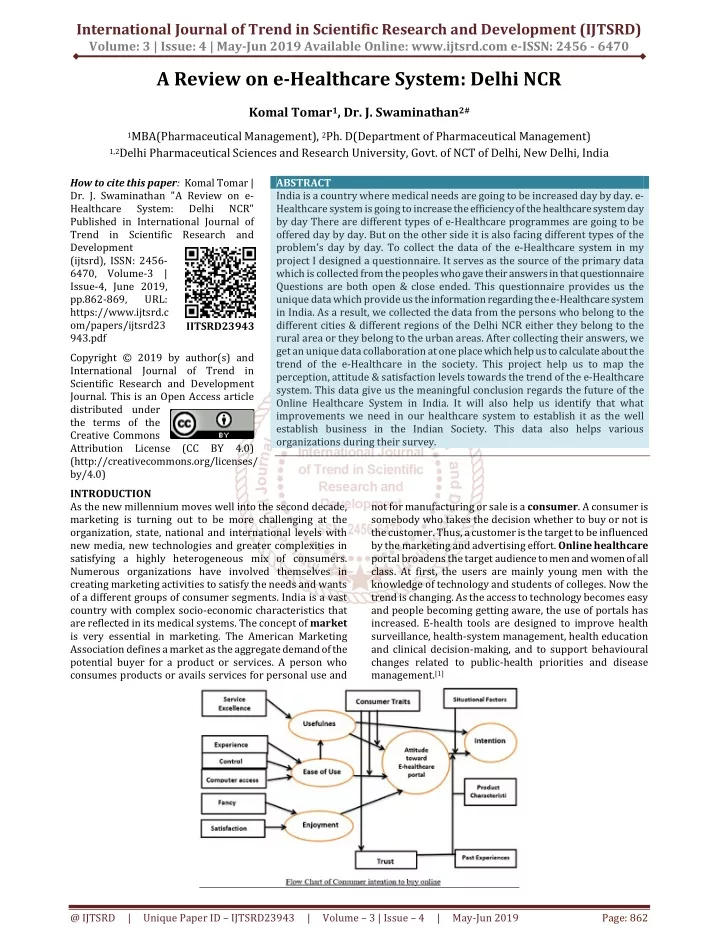 international journal of trend in scientific