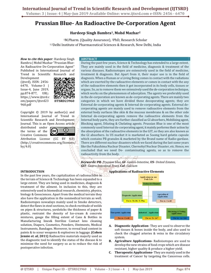 international journal of trend in scientific