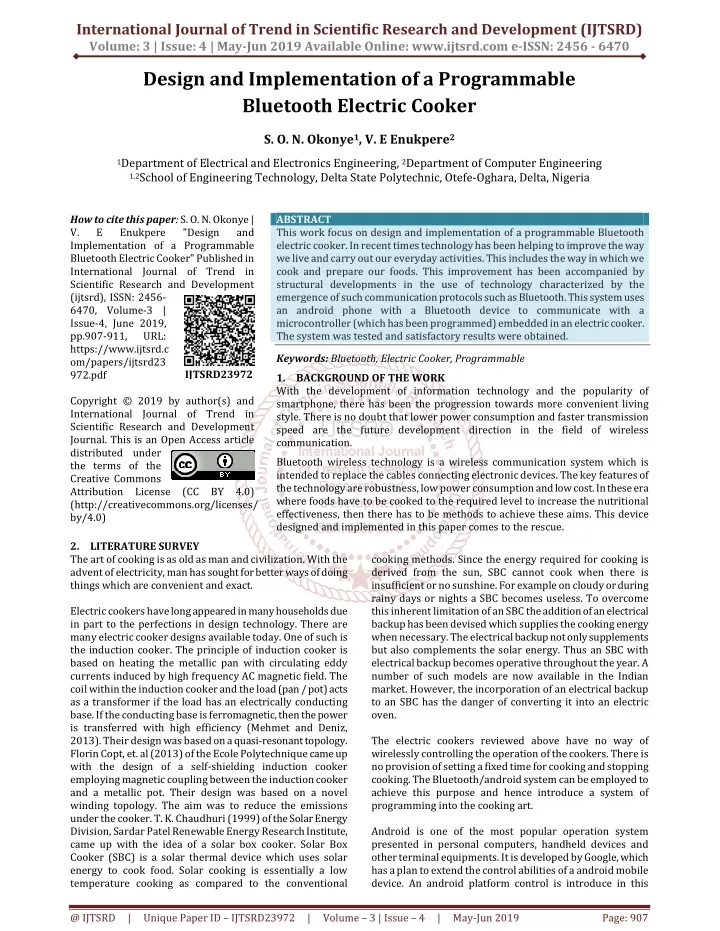 international journal of trend in scientific