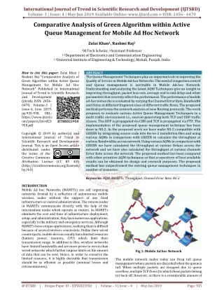 international journal of trend in scientific
