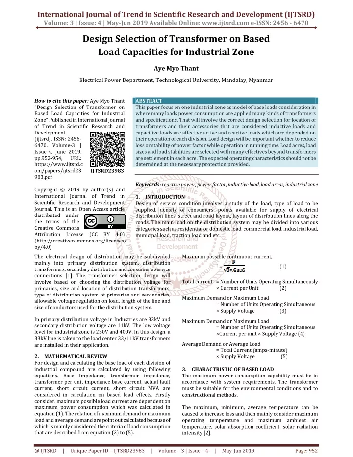 international journal of trend in scientific