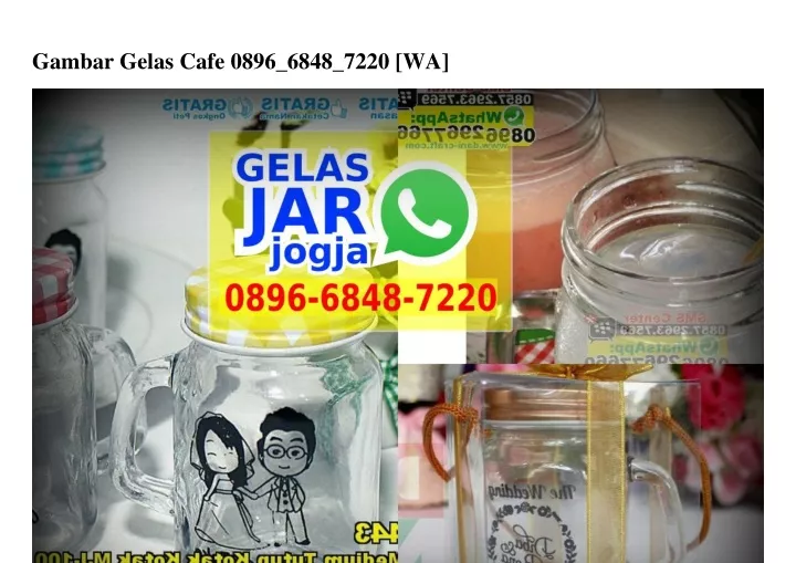 gambar gelas cafe 0896 6848 7220 wa