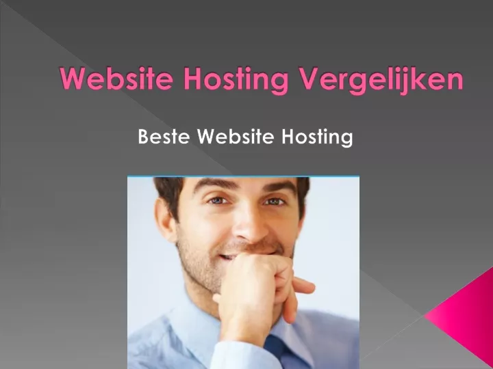 website hosting vergelijken