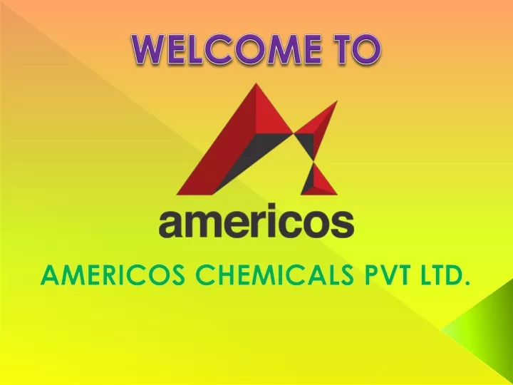 americos chemicals pvt ltd