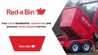 Junk Removal Company | Waste Disposal Victoria BC | Red- E- Bin