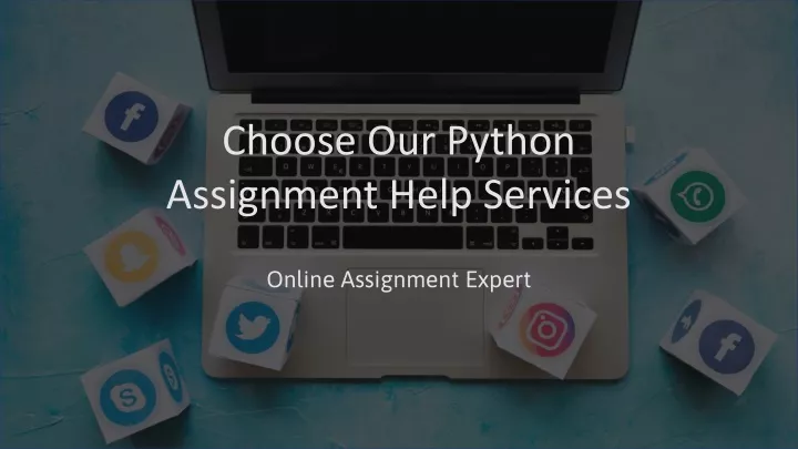 choose our python assignment help services