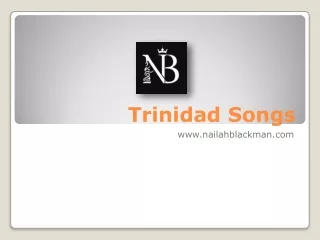 Singing Trinidad songs