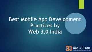 Web 3.0 India » Web & Mobile Apps Development Company