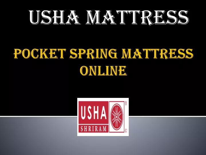 usha mattress