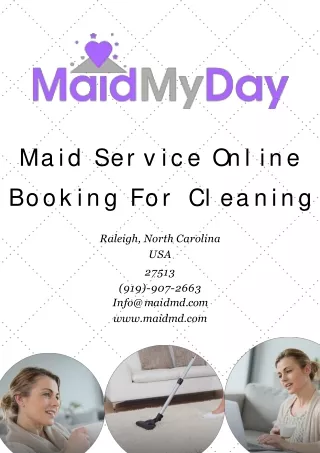 How Often Maid Service Online Booking Are Required?