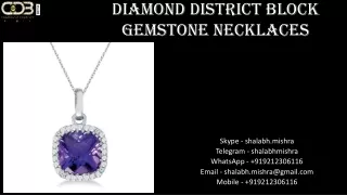 Gemstone Necklaces for Women