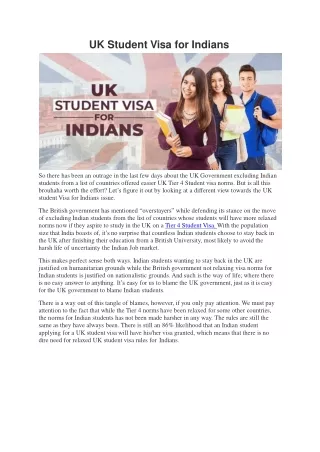 How to apply for UK student Visa | UK Student Visa for Indian Students