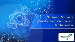 Nucigent - Software Development Company in Bhubaneswar