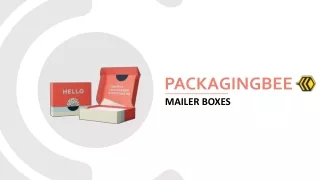 Whole sale custom printed mailer boxes