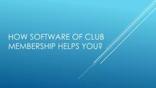 Membership Club Software | Wellyx
