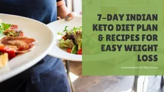 7-DAY INDIAN KETO DIET PLAN & RECIPES FOR EASY WEIGHT LOSS