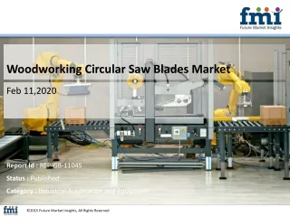 Woodworking Circular Saw Blades Market is Pojected to Reach a Vluation of around US$ 68 Mn by 2029