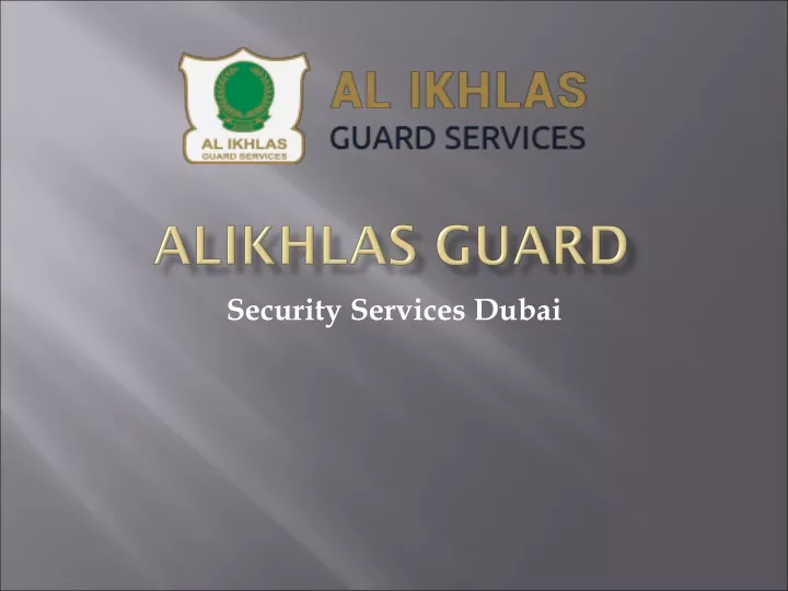 alikhlas guard