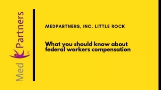 What You should Know About Federal Workers Compensation