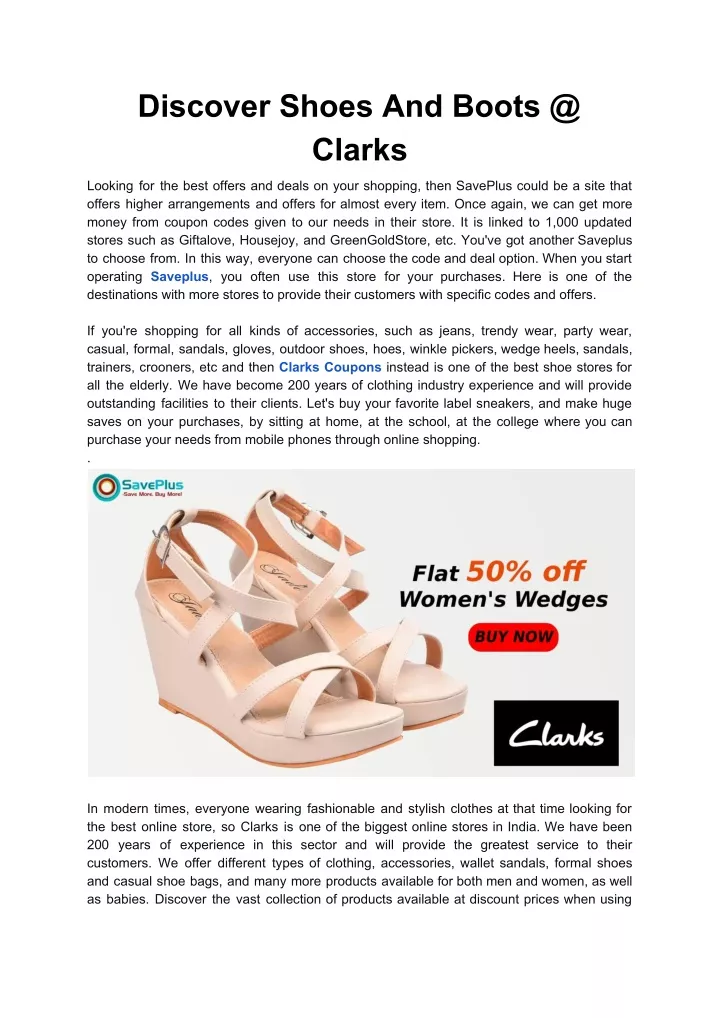 discover shoes and boots @ clarks