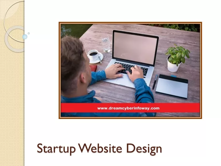startup website design